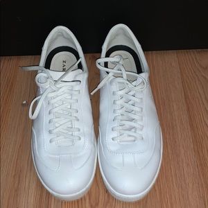 White simple shoes